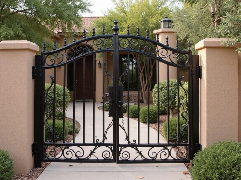 Wrought Iron Painting